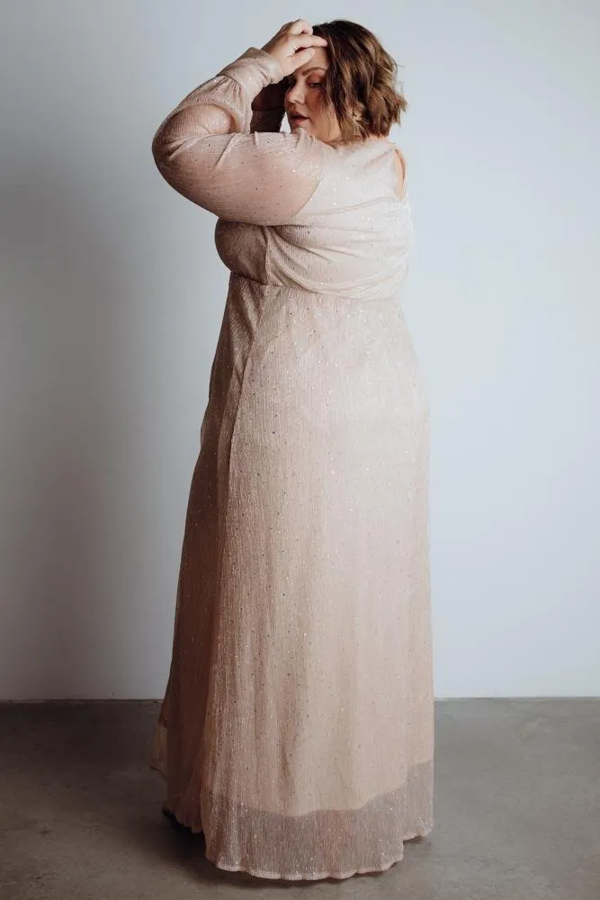 Abigail Sparkle Gown | Champagne