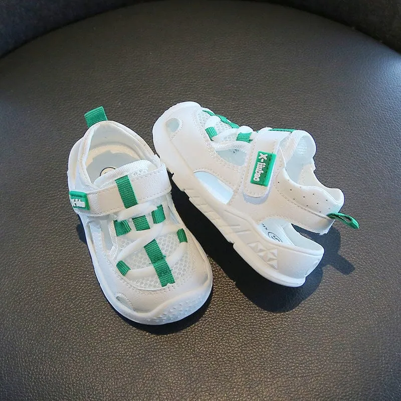 Addison Soft Sole Mesh First Walker Shoes