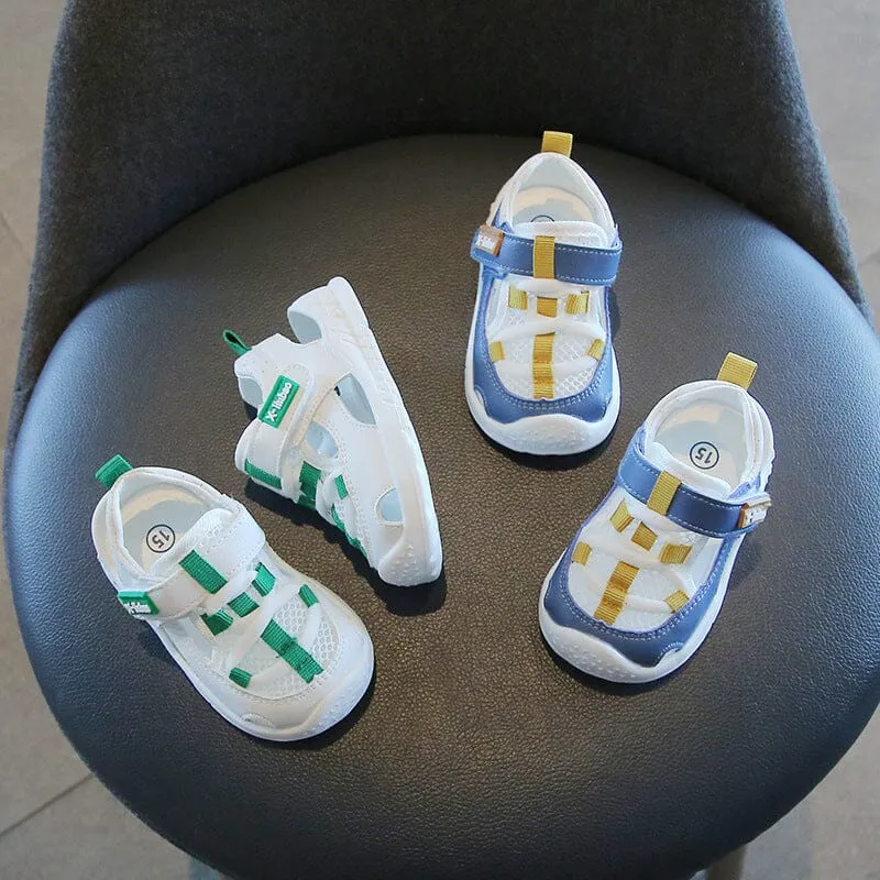 Addison Soft Sole Mesh First Walker Shoes