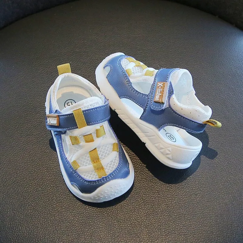 Addison Soft Sole Mesh First Walker Shoes