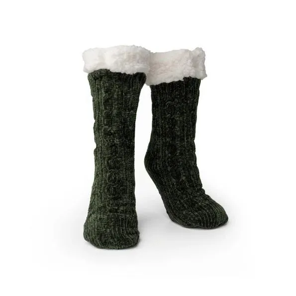 Beyond Soft Chenille Slipper Socks