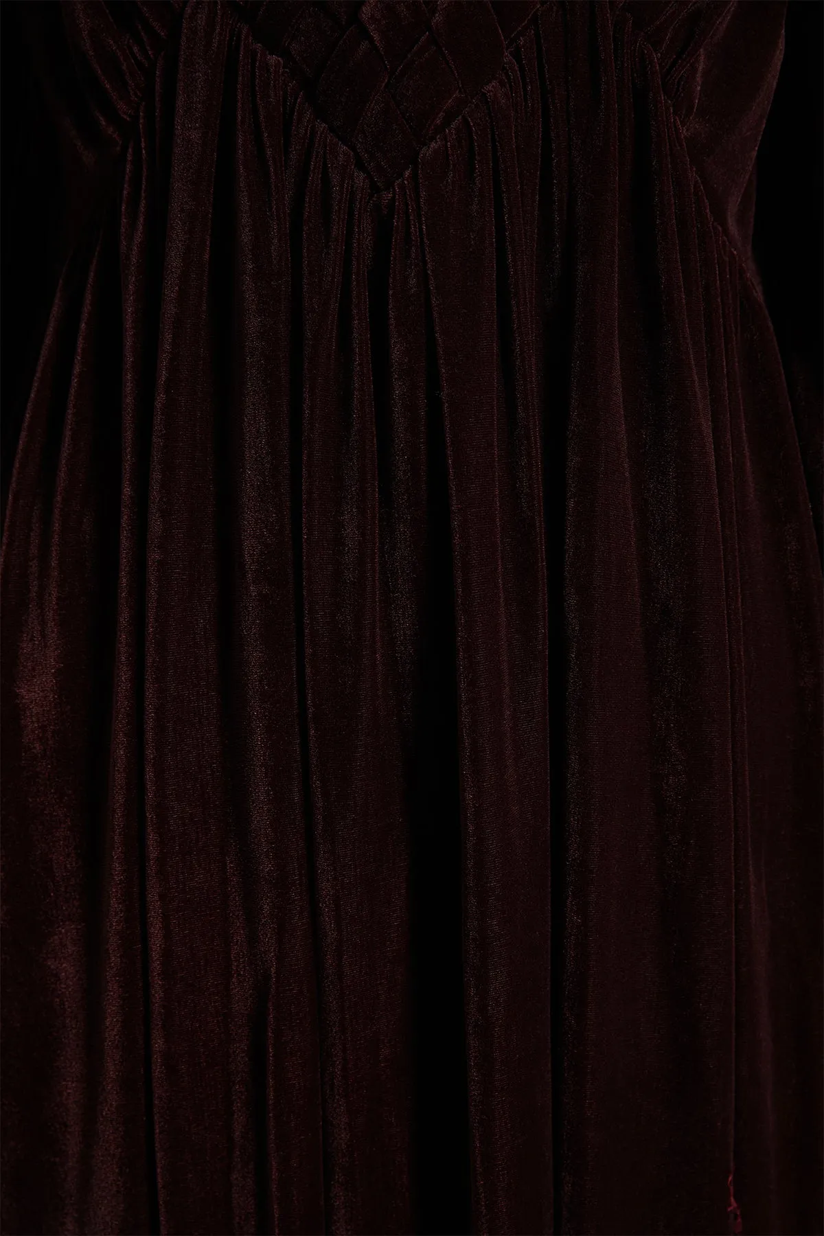 Meghan V-Neck Woven Dress