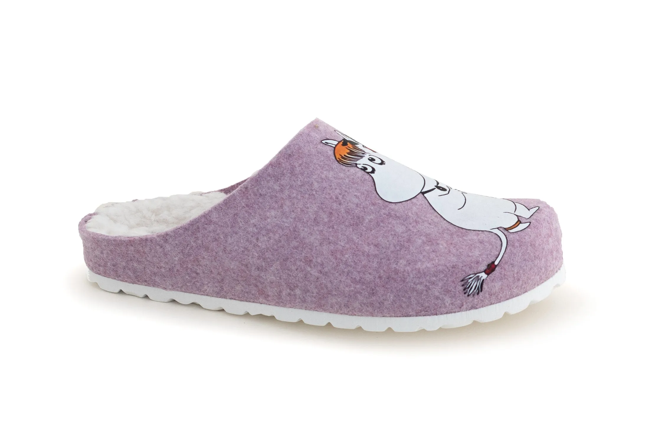Moomin Felt Slippers Snorkmaiden Lilac
