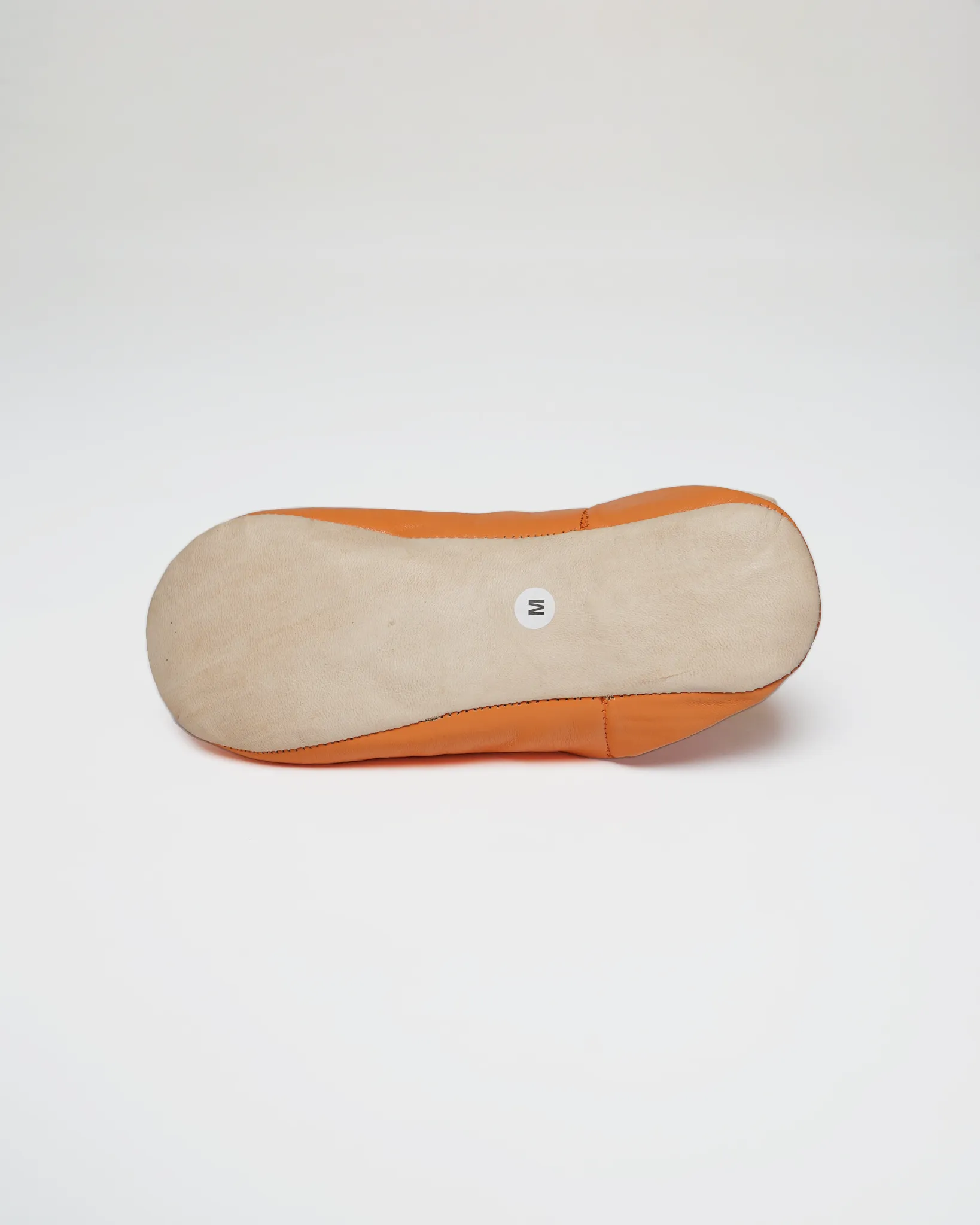 Moroccan Babouche Basic Slippers / Clementine
