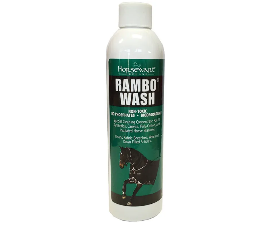 Rambo Rug Wash 250ml Cotton Fresh with Non-Toxic Antibacterial Properties