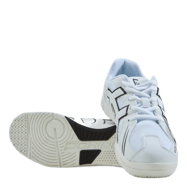 Shoe U3 Junior Unisex White/bl White/black