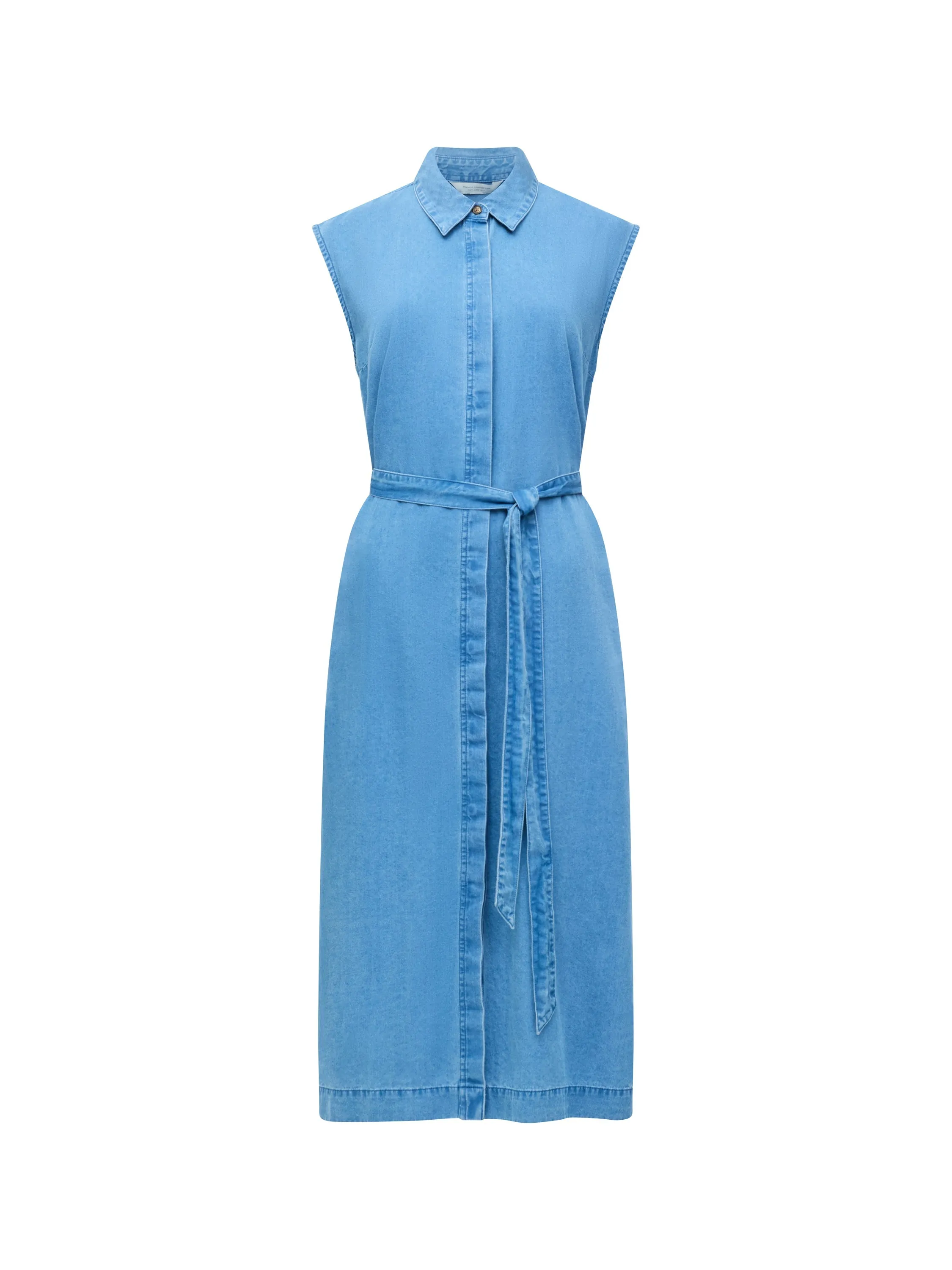 Zaves Chambray Midi Dress